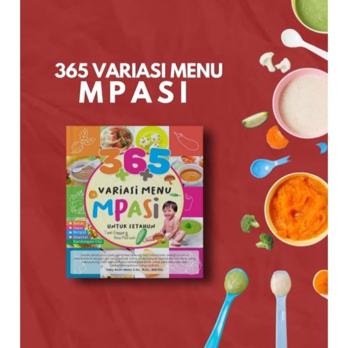 Variasi Menu MPASI dengan Bahan Lokal