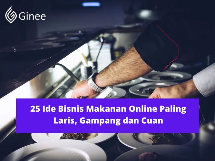 25 Ide Bisnis Makanan Online Paling Laris, Gampang dan Cuan - Ginee Strategi Sukses Jualan Makanan Online agar Laris Manis