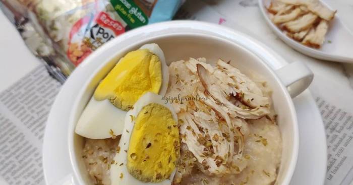 Bubur Oat Gurih ala Korea