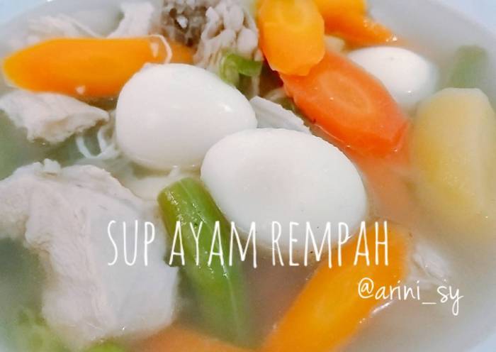 Resep Sup Ayam Rempah untuk Pemula - Yulvia Sani Blog Sup Ayam Rempah: Lezat dan Menyehatkan