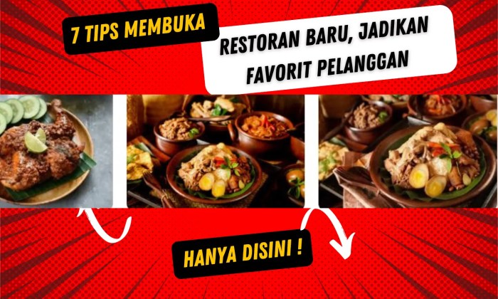 Panduan Bisnis Kuliner: 7 Tips Membuka Restoran Baru dan Menjadi ... Restoran Favorit Baru 2025 Pilihan Para Food Blogger
