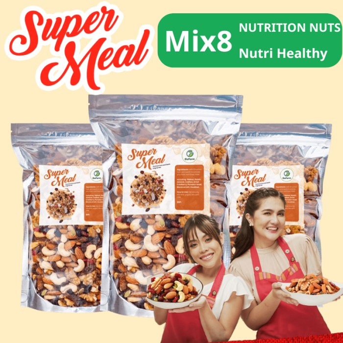 Granola Buatan Sendiri Dari Campuran Sereal Gandum Dengan Buahbuahan ...