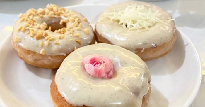 Donat Ubi Ungu Kukus