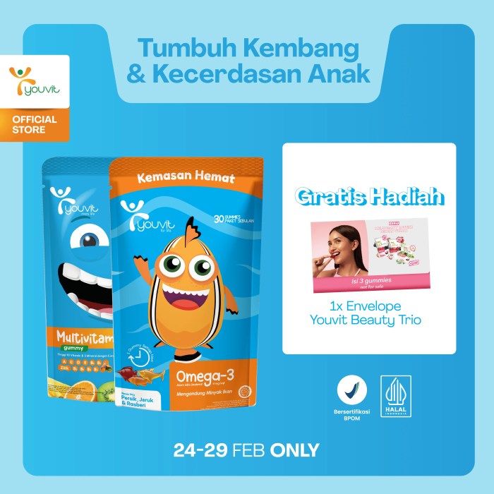 Menu Kaya Omega-3 untuk Kecerdasan Otak Anak